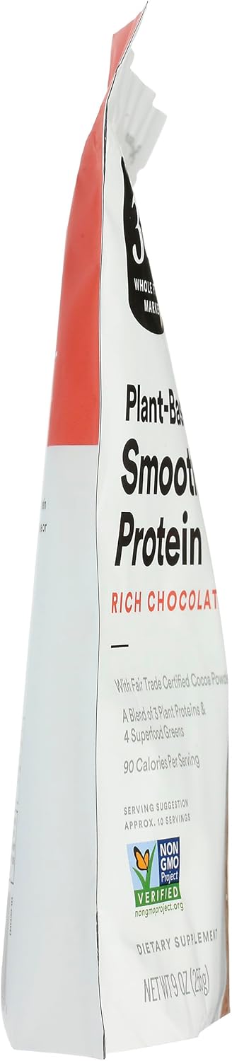 365 by Whole Foods Market, Protein Smoothie Plant Rich Chocolate Ca Only, 9 Ounce