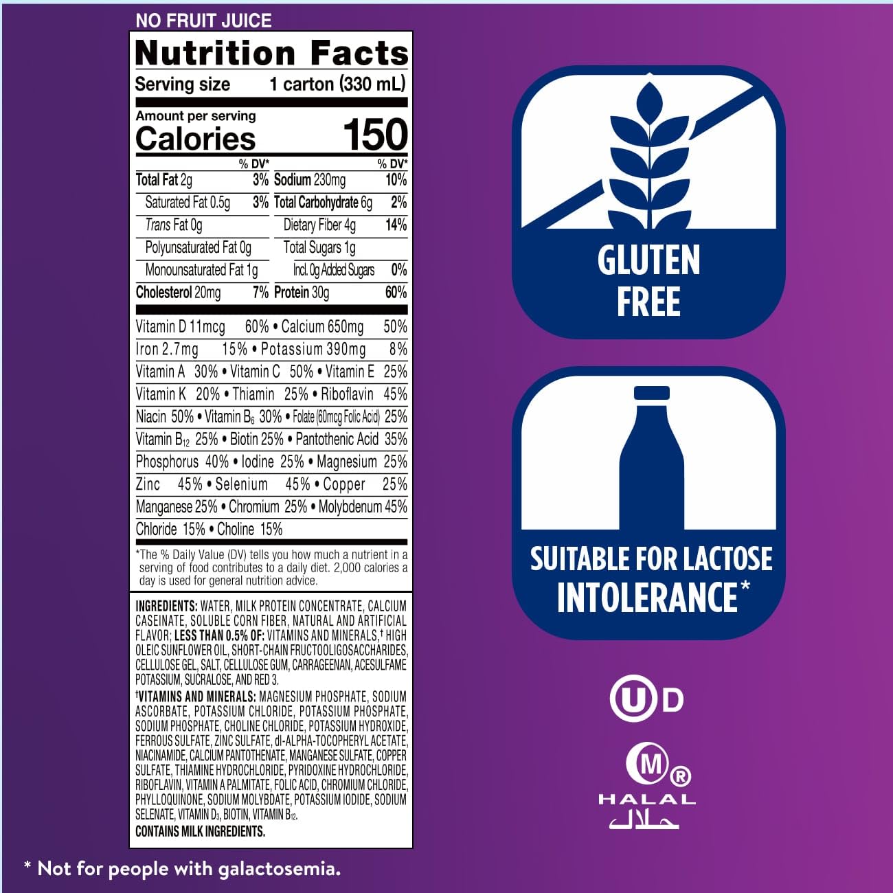 Ensure Max Protein Milk Chocolate Shake, 30g High Protein, 12 Pack | 30g Protein to Support Muscle Health & Manage Hunger for Adults, Each Protein Shake has 1g Sugar, 150 Calories, 4g Fiber