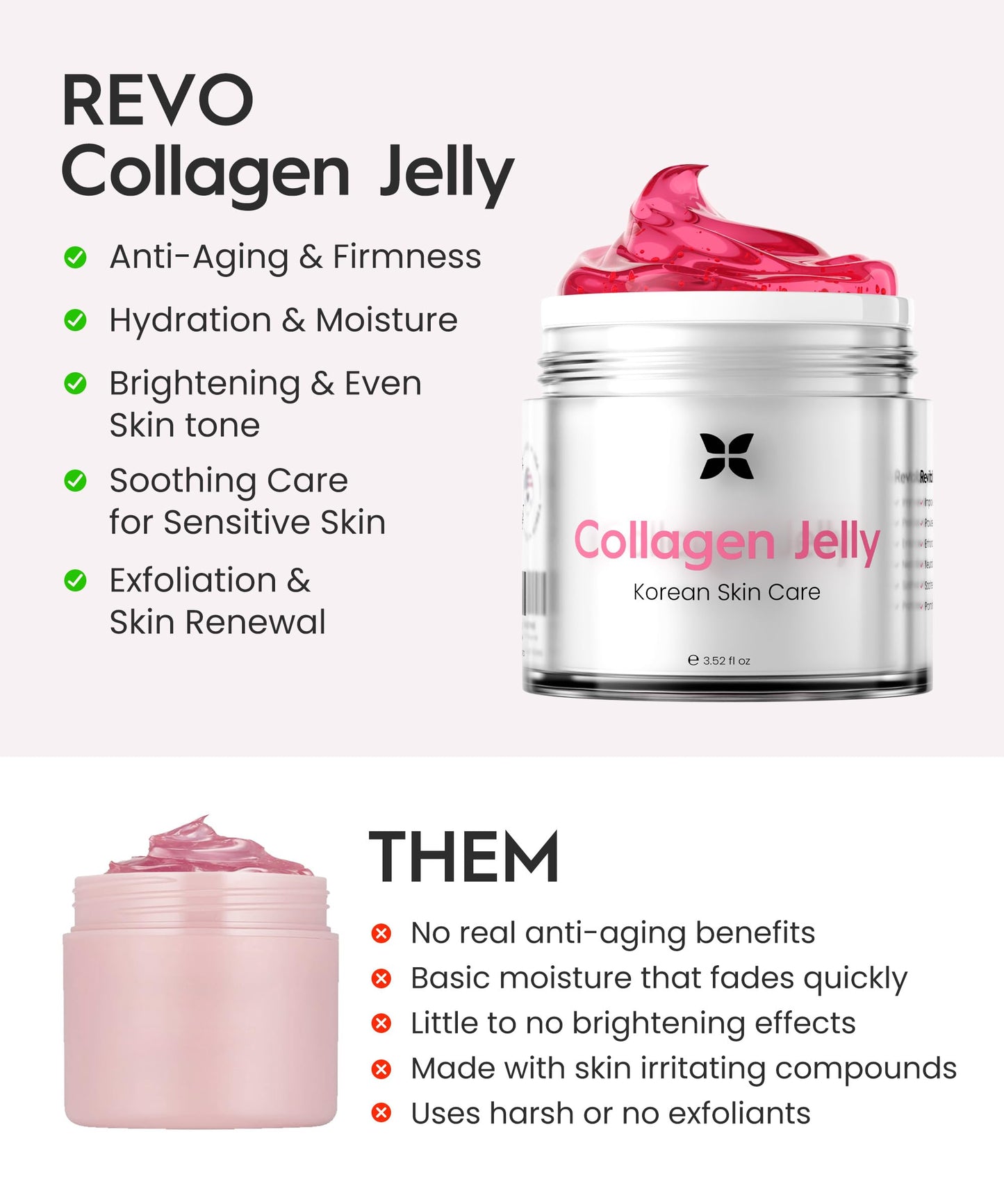 REVO Face Genie x Collagen Jelly Cream - Face & Neck Starter Kit
