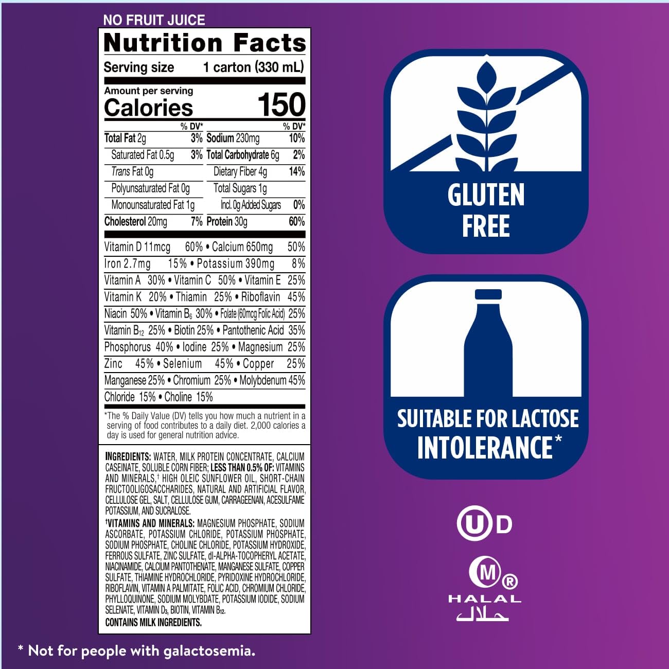 Ensure Max Protein Milk Chocolate Shake, 30g High Protein, 12 Pack | 30g Protein to Support Muscle Health & Manage Hunger for Adults, Each Protein Shake has 1g Sugar, 150 Calories, 4g Fiber