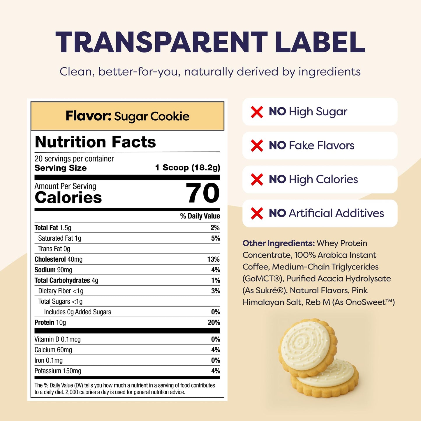 Javvy Protein Iced Coffee - Premium Whey Protein & Iced Coffees, 100% Natural Cold Brew, Zero Artificial Flavors & Sweeteners, 80mg Caffeine, No Added Sugar, 20 Servings, Caramel, 1 Pack