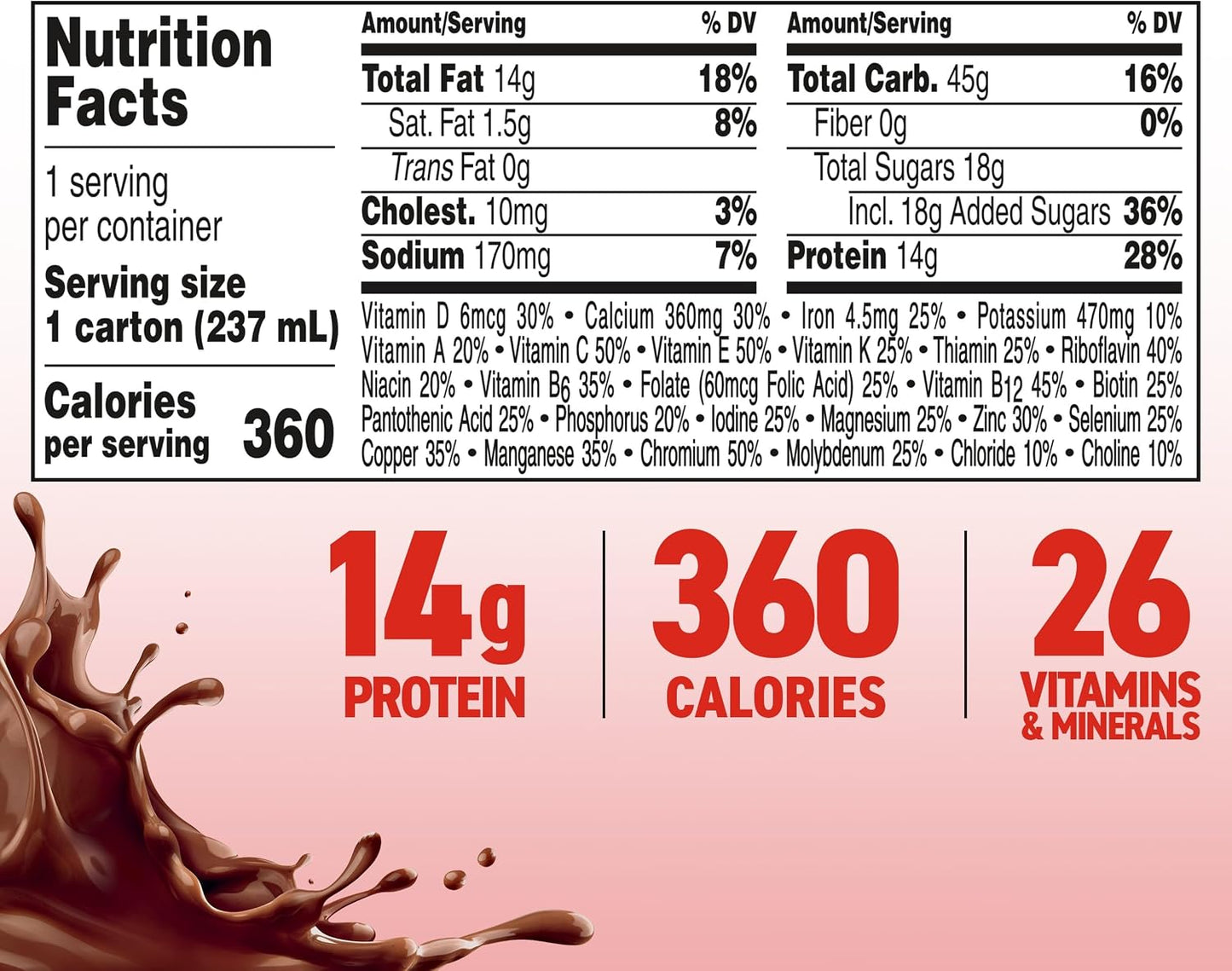 BOOST Plus Nutritional Drink, Rich Chocolate, 8 fl oz (Pack of 24) | Balanced, 8 FL OZ