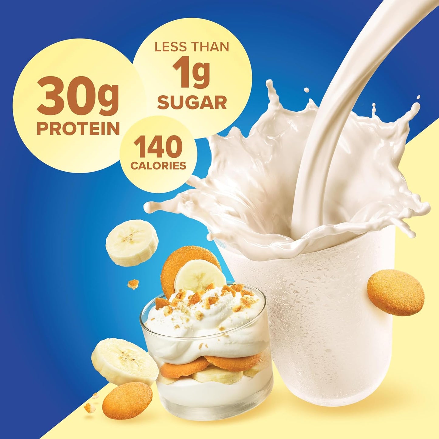 Pure Protein Chocolate Protein Shake, 30g Complete Protein, Ready to Drink and Keto-Friendly, Vitamins A, C, D, and E plus Zinc to Support Immune Health, 11oz Bottles, 12 Pack | Ready to Drink and Keto-Friendly, Vitamins A, C, D, and E plus Zinc to Suppor