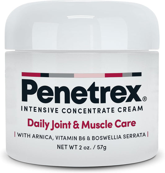 Penetrex Daily Joint & Muscle Care Cream – Soothing Botanical Formula with Arnica, Vitamin B6 & MSM – Lightweight Fast-Absorbing Cream for Everyday Movement - Non-Greasy - Light Scent- 2 oz