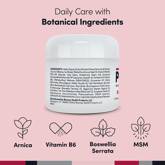Penetrex Daily Joint & Muscle Care Cream – Soothing Botanical Formula with Arnica, Vitamin B6 & MSM – Lightweight Fast-Absorbing Cream for Everyday Movement - Non-Greasy - Light Scent- 2 oz
